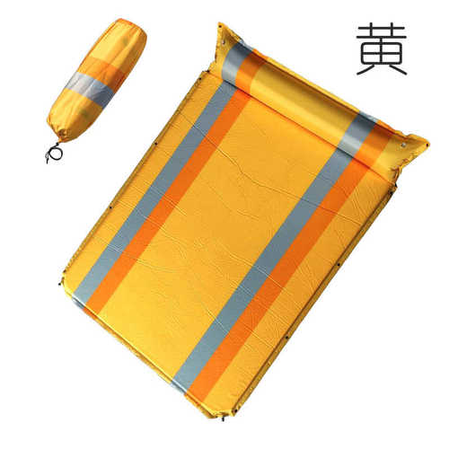 睡防潮垫双人带野营热销自动充气垫户外大型垫枕露营野餐垫