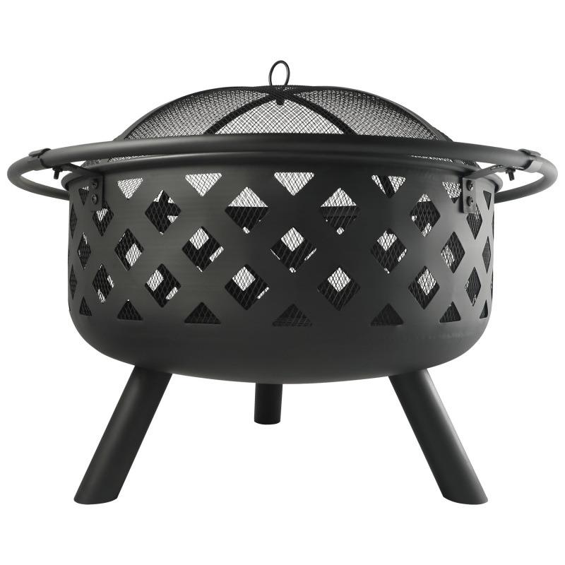欧美野炊火炉木炭烧烤炉 取暖炉户外用品野营BBQ烧烤架取暖烤火盆