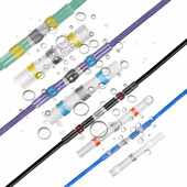 焊锡热缩端子接管管接线热缩640pcs环防水组合盒装 中 焊锡套装