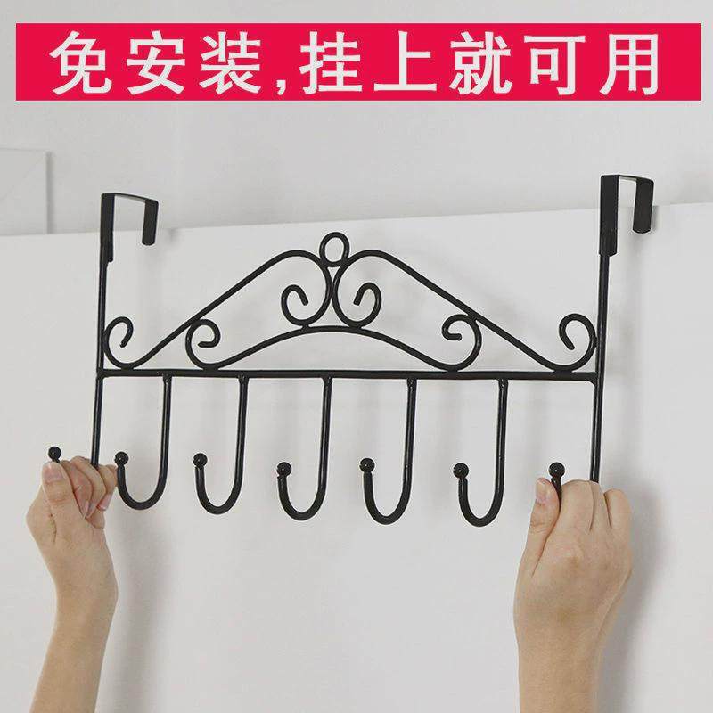 门后挂钩无痕宿舍挂衣架免钉挂衣钩壁挂加粗加固衣钩衣帽包邮新品