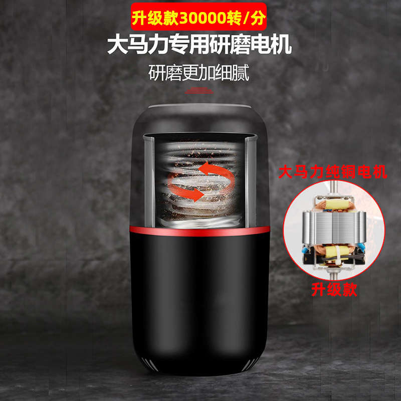西药粉碎机药片研磨器电动磨药器粉搅碎药器碾药打粉磨粉神器