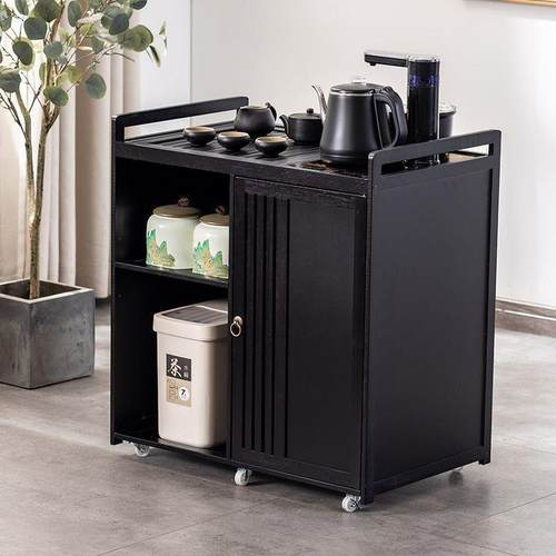 移动茶车茶桌家用客厅茶水柜多功能上水一体茶盘套装现代简约茶具