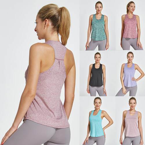 Sports vest, women's summer fitness cover, women's