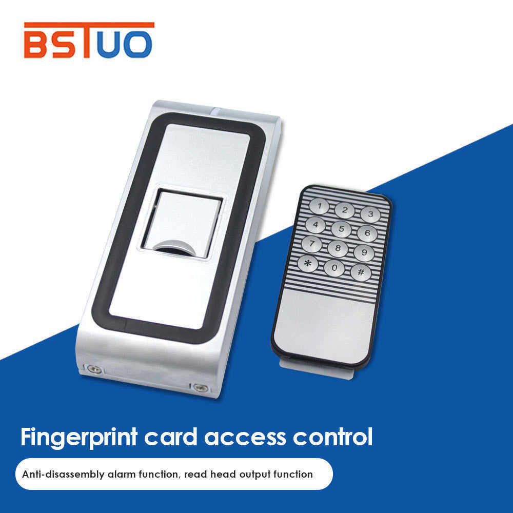 金属指纹门禁一体机指纹刷卡门禁读头ID刷卡门禁控制器门禁机