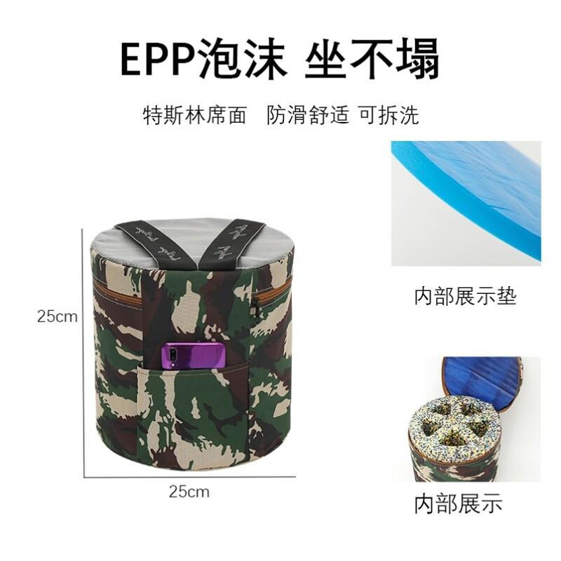 采茶坐墩懒汉塑料凳拔大蒜农活泡沫凳子大棚凳子用的蹲坐绑腿地墩