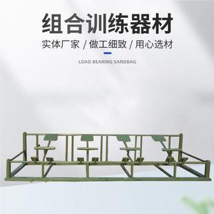 室外687练组合训练器材背腹肌体引向上高拉运动备卧推设深蹲下肢