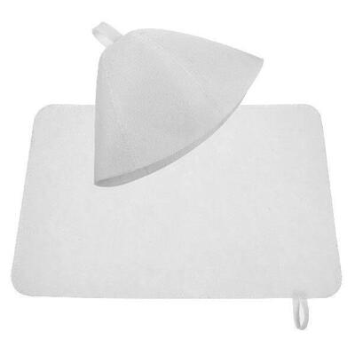 Felt Sauna Hat Russian Cushion Absorbent Hats Comfortable