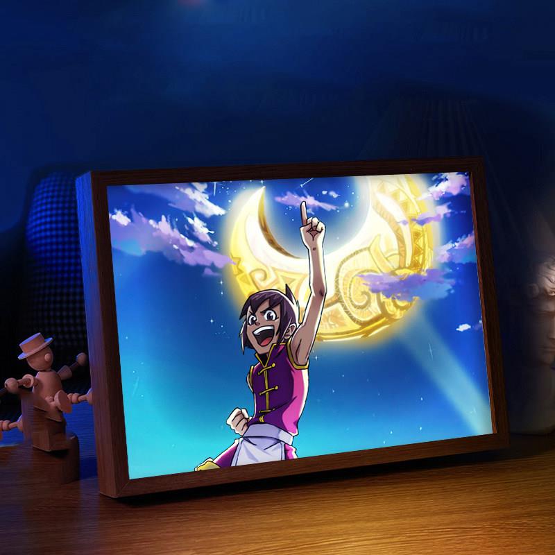星游记周边灯光画麦当二次元手办电竞房氛围灯摆件小夜灯礼物