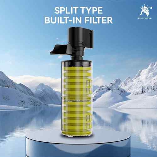 跨境内置过滤器鱼缸泵 水族过滤内置水泵 欧美英规潜水鱼缸过滤器