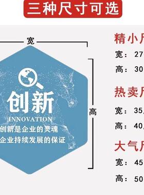企业文化墙公司进门形象墙办公室背景墙氛围布置装饰励志标语墙贴