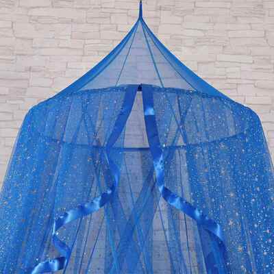 定制免安床装圆顶吊顶蚊吊挂式家用公主风HLB20200幔帐落地卧室蚊