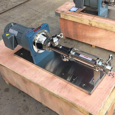 供应RV1.53小型计量不锈钢螺杆泵微型加药点胶螺杆泵高精度