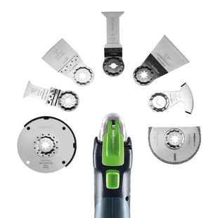 FESTOOL托用1宝OSC多功能机锂电电万动木工修边ELG8切割