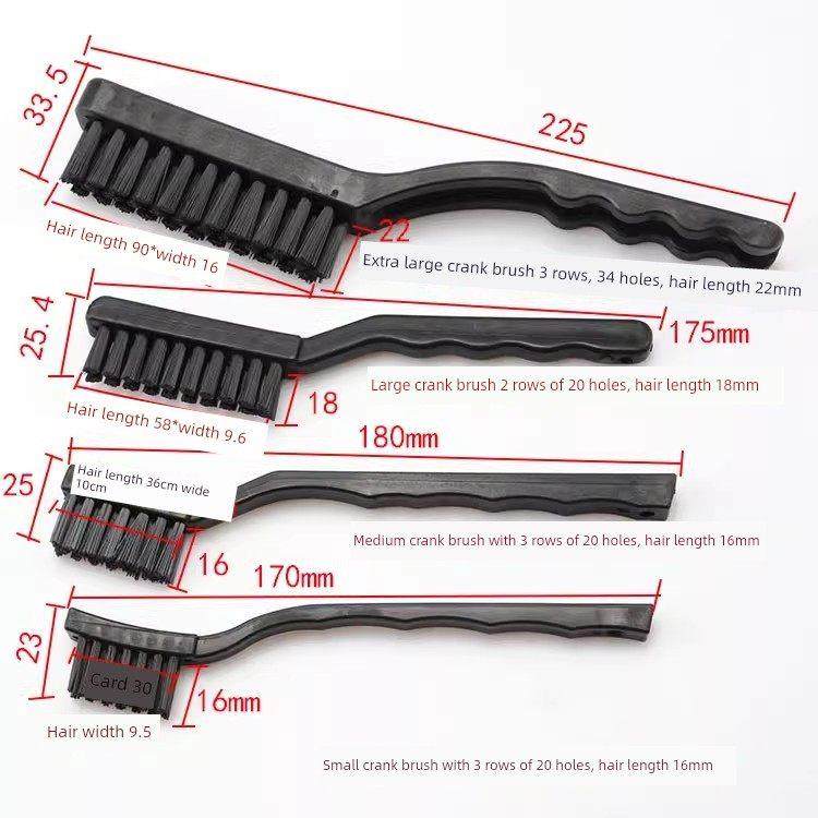 防静电刷工业曲柄刷电路板小刷硬毛清洁刷小刷排刷,五金/工具,静电防护刷,淘宝优惠券,粉丝福利购,淘宝优惠卷