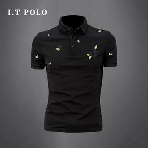 I.T POLO 专柜~原创刺绣高端polo衫男士短袖T恤夏季新款男士潮牌