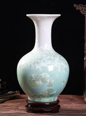 瓷器装饰花瓶景德镇新中式陶瓷花瓶家居客厅工艺品博古架家居摆件