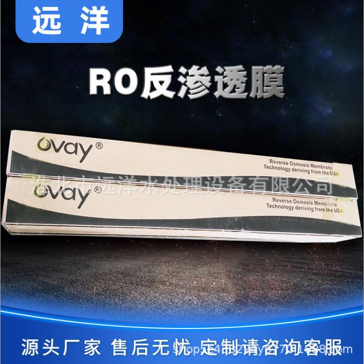 ro反渗透膜4040型8040型反渗透设备过滤膜4寸8寸纯净水设备滤芯膜