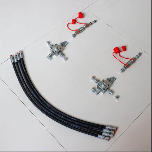 工厂直发小型挖掘机配件三通节流阀液压快速连接器挖掘机配件