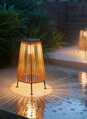 户外太阳能中灯式庭院防水花FX1209围园氛照明室外别手墅园林提草