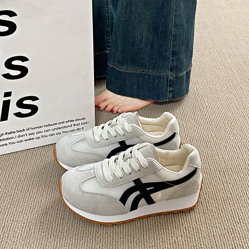 休闲鞋外贸火网黄色阿甘老爹鞋