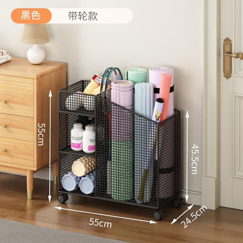 瑜伽垫可移动收纳厨房墙壁挂架