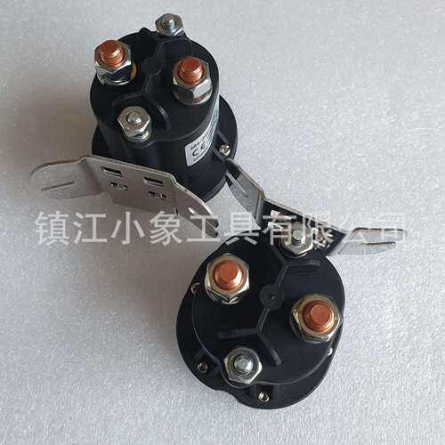 半电动堆高叉车配件液压动力单元直流电机油泵站12/24V接触继电器