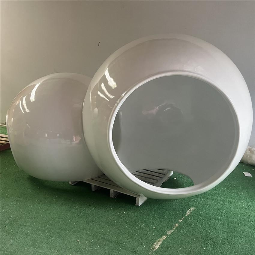 玻璃钢创意洞洞屋雕塑设计游乐园大型镂空艺术装置摆件
