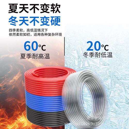 PU气管8*5高压气动空压机软管外径8mm气泵气线抗压