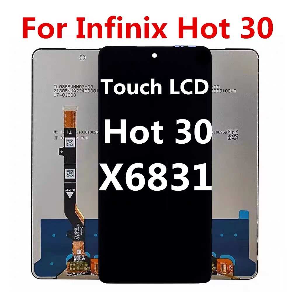 厂家直销适用于传音Infinix Hot30屏幕总成X6831液晶触摸内外一体