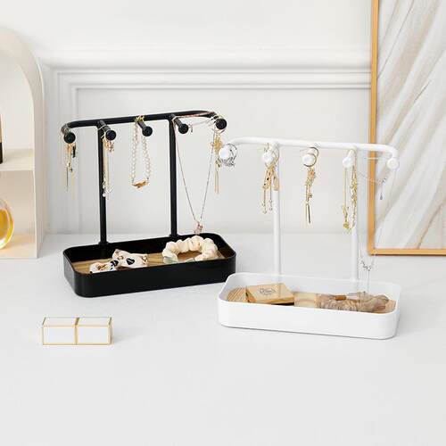 Wholesale jewelry storage box, hanging rack for necklaces, e