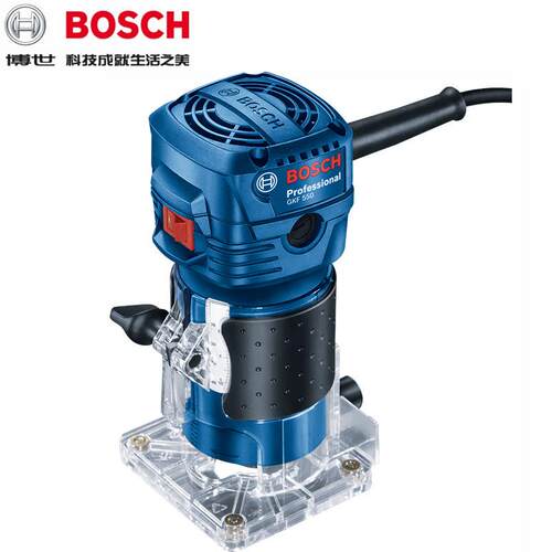 博世BOSCH原装木工电动工具修边机GKF550木工多功能开槽工具