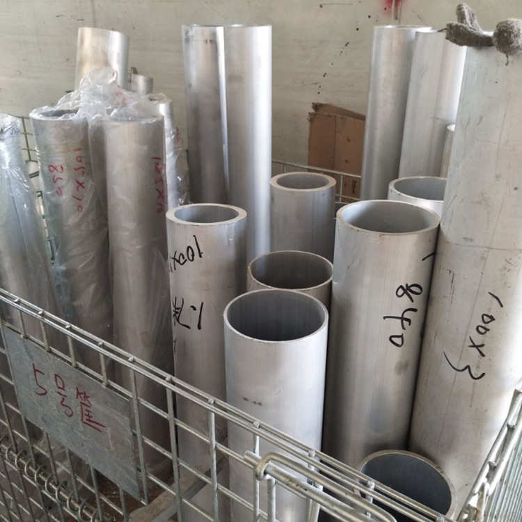 供应6061t6无缝大铝管 6063锻造件铝合金管材 厚壁硬质大铝管