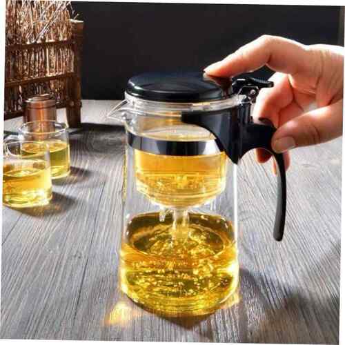 elegant cup glass teapot high temperature tea maker