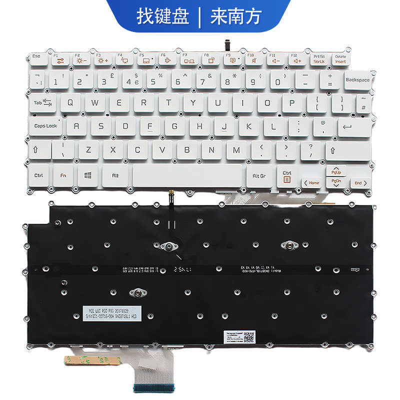 适用LG 13Z980 13z990 14z980 14z990 更换 笔记本键盘 带背光