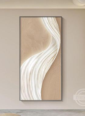 现代气简327约入户玄关装画抽象线条挂画高端大走饰廊过壁道立体