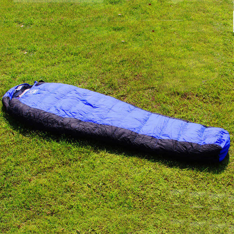 凹凸 羽绒睡 户外单人秋冬可拼接鸭绒睡袋妈咪式超轻加厚 AT6102