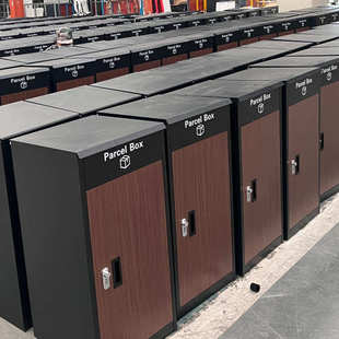 收件箱柜定制户外快递柜室外外贸出口柜投递邮筒家用防盗门口防雨