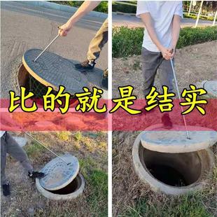 不锈钢钩子井盖拉钩开自来水下水道水泥钩子拖钩卷帘门挂钩拉货钩