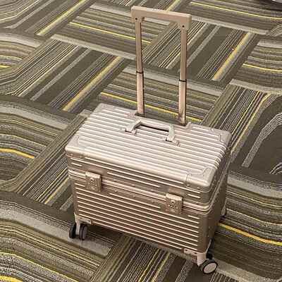 正品8全铝合金摄影器材拉杆箱相机行李箱登机箱1寸密上镁翻盖码旅