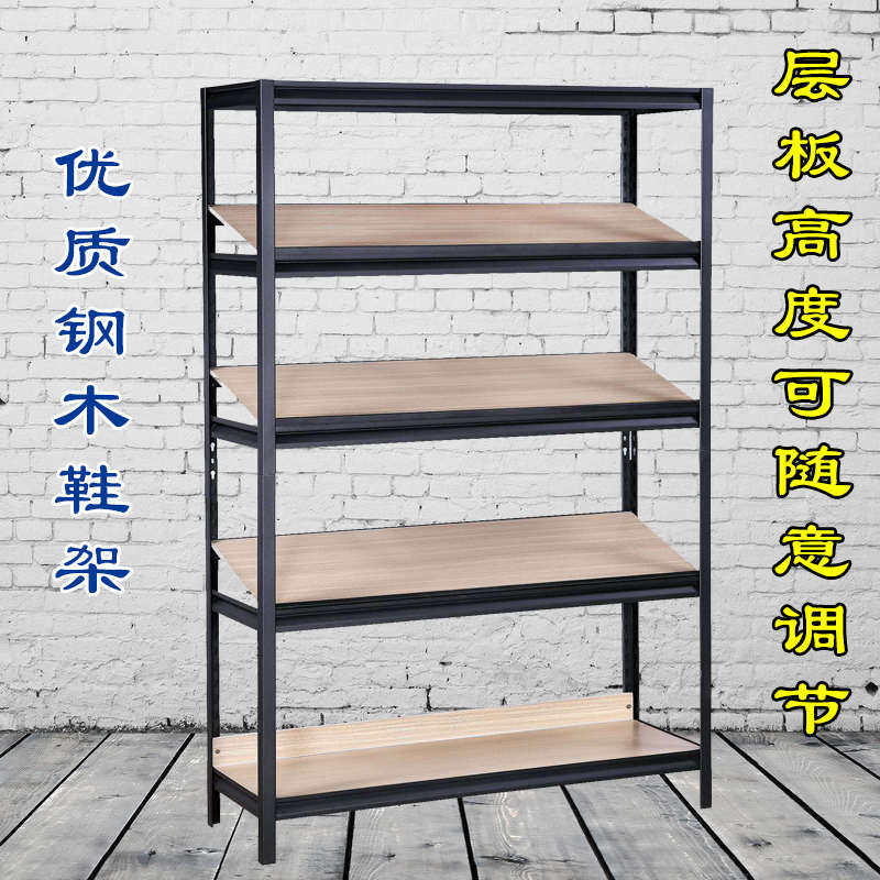 商场鞋店鞋架展示架落地多层服装店铺用童鞋鞋子货架商用包包架子