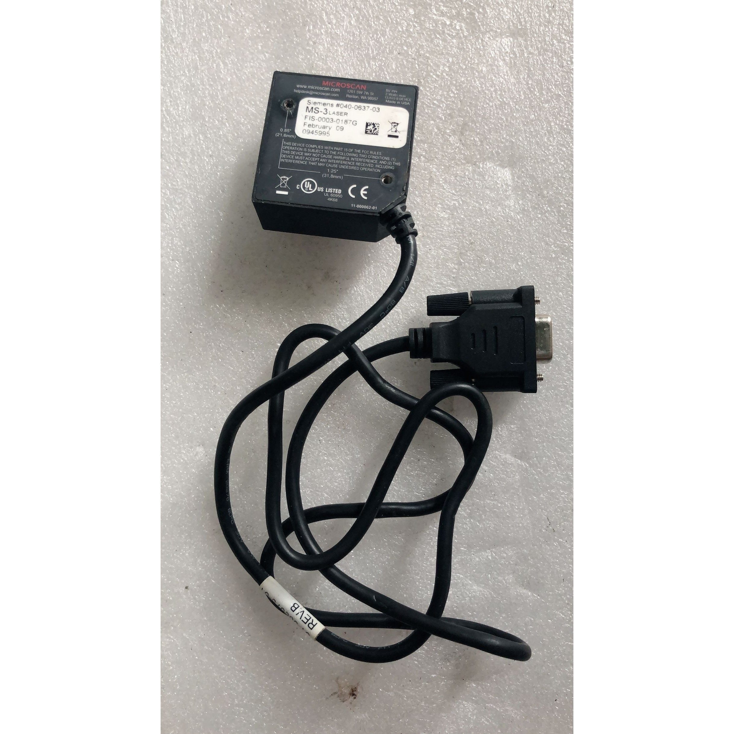 原装拆机 microscan  MS-3 FIS-0003-0187G 实物拍摄 现货