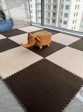 2UF769HT6T8K地垫大面全办公拼室接地毯铺卧室毛毯客厅60*60cm大