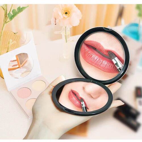 Portable Mini Makeup Mirror Compact Pocket Handheld Mirror 1