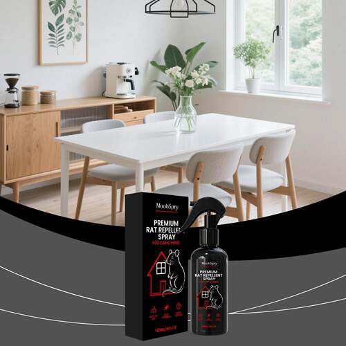 MOONSPRY Mouse Repellent Spray for Home Use - Protect Your B