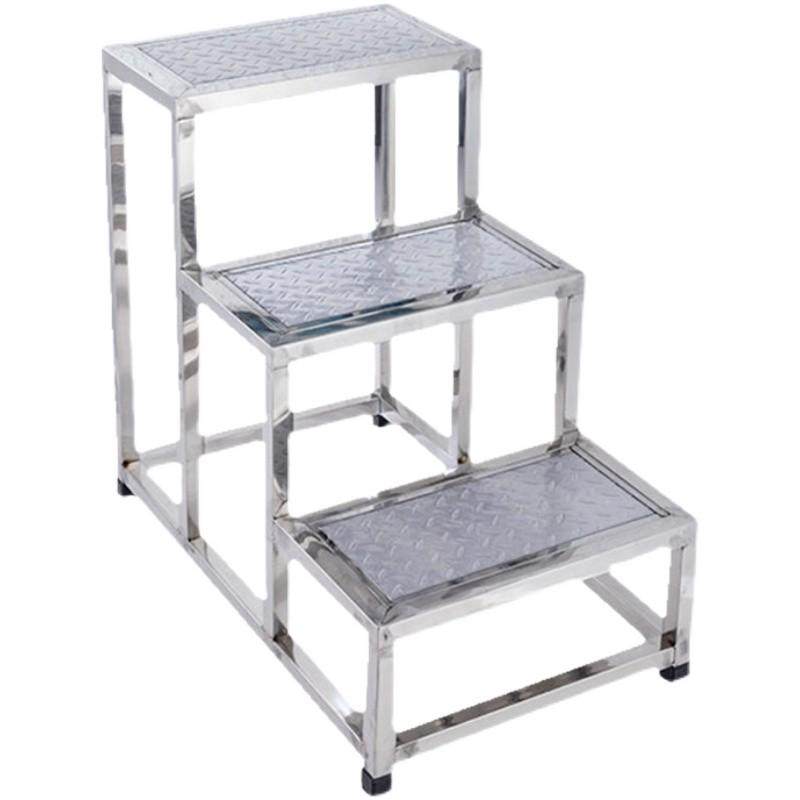 304不锈钢脚踏凳室内家用工业登高楼梯踏步台阶两二三步梯,居家日用,家用梯,淘宝优惠券,粉丝福利购,淘宝优惠卷
