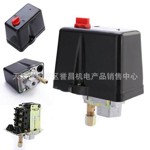 空气压缩机的3相压力开关气压开关380V/400V 16A压力开关3-12 ba