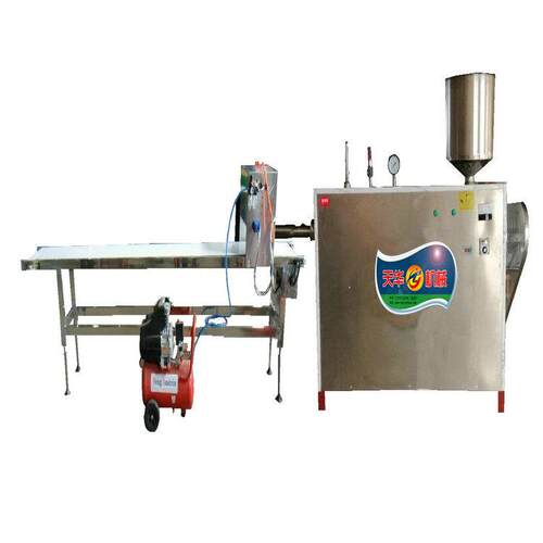 流水线薯粉虾棒挤压成型机 马铃薯虾片机技术参数