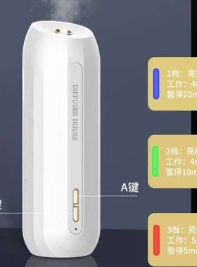 蓓尔蓝BF102香薰机酒店宾馆大厅商用香氛机空气清新剂白色声控款
