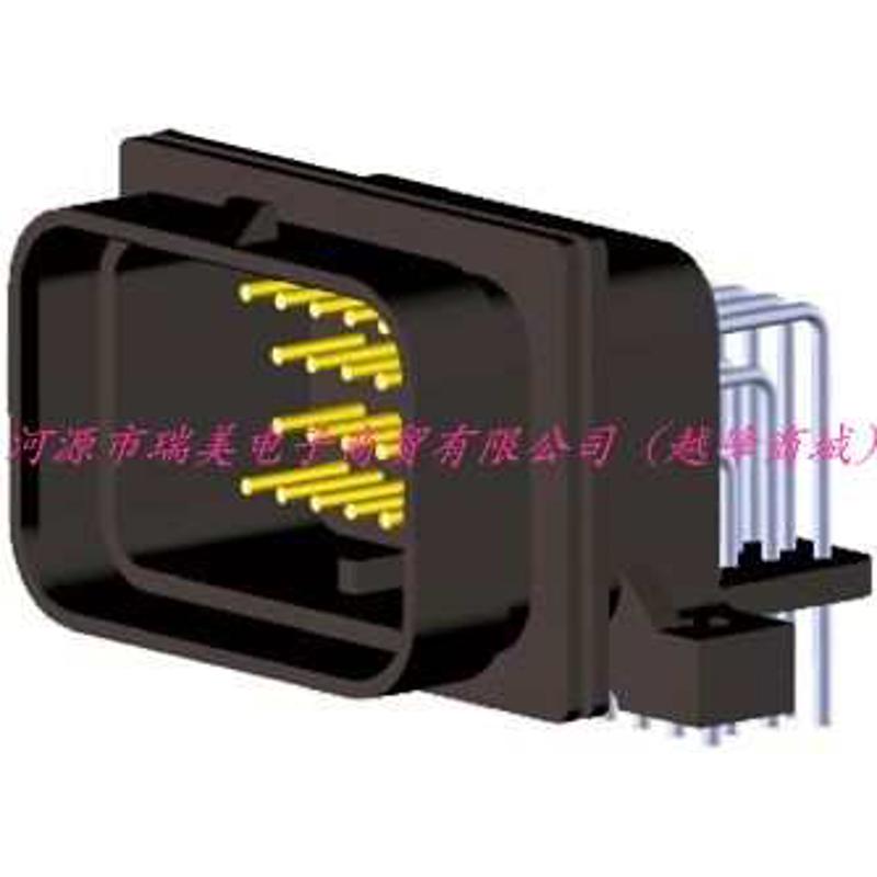 TE泰科SUPERSEAL连接器4行34路通孔母线对板焊接端接6437288-1