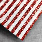 厂家直销彩色条纹粗葱格利特皮革箱包礼品装 盒家具材料皮料 饰包装